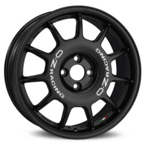 OZ LEGGENDA Matt Black White Lettering 7X17 4 X100 ET37 68