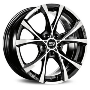 MSW CROSS OVER Black Full Polished 8X19 5 X120 ET29 72,6