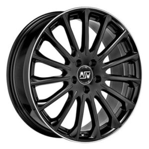 MSW 30 Gloss Black Diamond Lip 7,5X18 5 X112 ET48 73,1