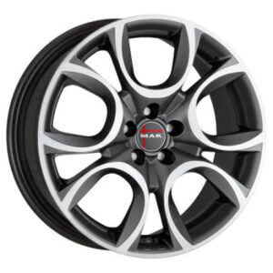MAK TORINO Gunmetal Polírozott 6,5X16 5 X98 ET39 58,1
