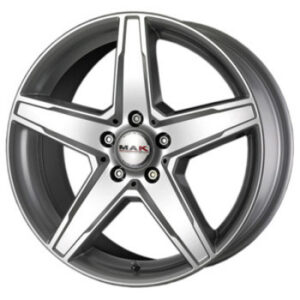 MAK STERN SILVER 8,5X20 5 X112 ET45 66,6