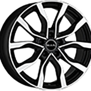 MAK HIGHLANDS Fényes fekete Polírozott 9,5X20 5 X120 ET40 72,6