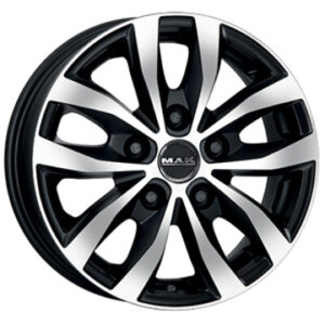 MAK LOAD 5 Tompa fekete Polírozott 7X17 5 X118 ET68 71,1