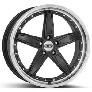 Dotz SP5 dark Gunmetal/Polír peremmel 8,5X19 5 X108 ET45 70,1