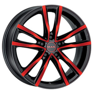MAK MILANO BLACK AND RED 8X18 5 X114,3 ET40 76