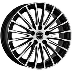 MAK STARLIGHT Tompa fekete Polírozott 9X18 5 X112 ET35 66,6