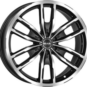 MAK PEAK Fényes fekete Polírozott 8,5X18 6 X139,7 ET19 78,1