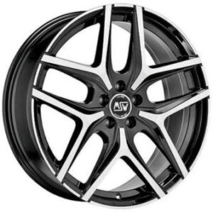 MSW 40 Gloss Black Full Polished 7X17 5 X114,3 ET40 73,1