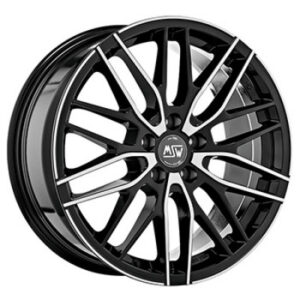 MSW 72 Black Full Polished 7X17 5 X100 ET35 63,4