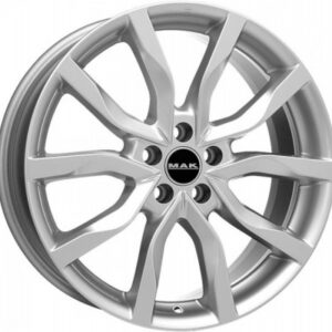 MAK HIGHLANDS SILVER 9,5X20 5 X120 ET40 72,6