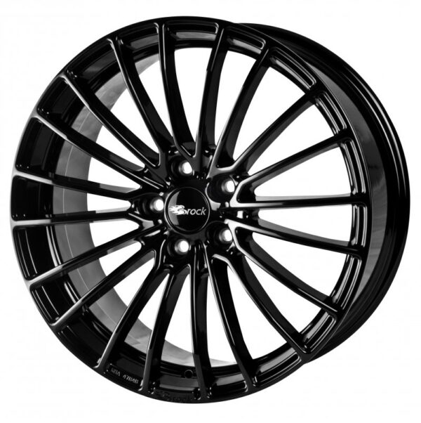 Brock B24 SG - Fényes fekete 7,5X17 5 X100 ET38 63,4