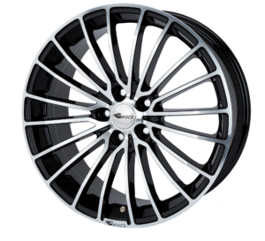 Brock B24 SGVP - Fényes fekete polírozott 7X16 4 X108 ET22 65,1