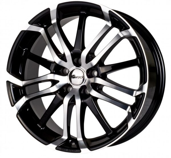 Brock B26 SGVP - Fényes fekete polírozott 8X18 5 X120 ET35 72,6