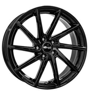 Brock B37 SG - Fényes fekete 9X20 5 X120 ET45 65,1