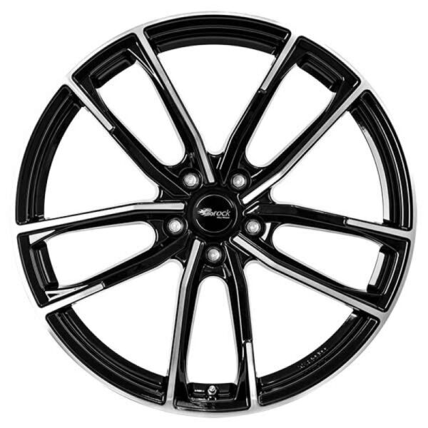 Brock B38 SGVP - Fényes fekete polírozott 8X20 5 X120 ET35 64,1