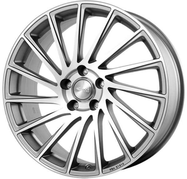 Brock B39 FGVP - Vas szürke polírozott 7,5X19 4 X100 ET38 63,4