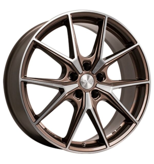 Brock B40 BCVP - Bronz polírozott 8X19 5 X108 ET45 63,4