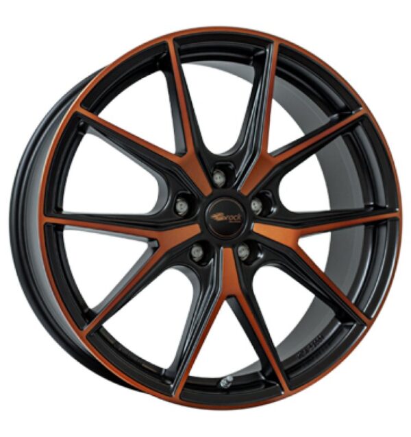 Brock B40 BOM - Fekete narancs matt 8X19 5 X112 ET45 57,1