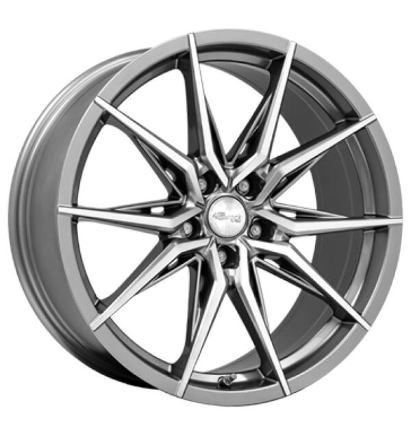 Brock B42 FGP - Vas szürke polírozott 8,5X20 5 X108 ET45 63,4
