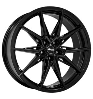 Brock B42 SG - Fényes fekete 9,5X20 5 X114,3 ET45 64,1