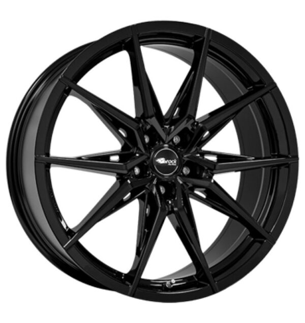 Brock B42 SG - Fényes fekete 9,5X20 5 X114,3 ET45 64,1