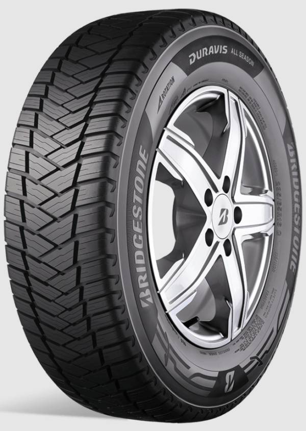 Bridgestone DURAVIS ALL SEASON 205/75R16C 113 R Kisáruszállító | 4 évszak | B;B; 71dB