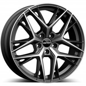GMP Lunica Antracit polír 7,5X18 5 X114,3 ET45 73,1