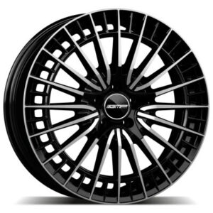 GMP Qstar Fekete polír 9X21 5 X112 ET48 66,6