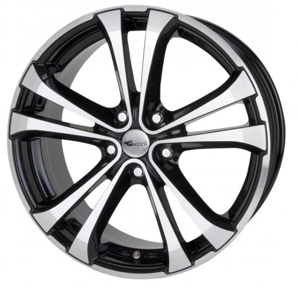 RC RC17 SGVP - Fényes fekete polírozott 8,5X20 5 X112 ET45 66,6