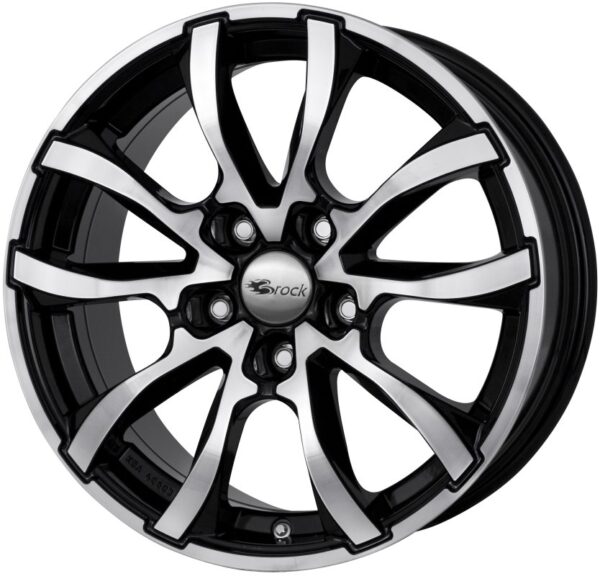 RC RC23 SGVP - Fényes fekete polírozott 8X18 5 X112 ET28 66,6