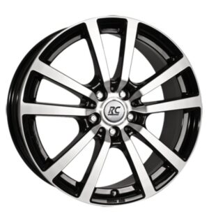 RC RC25T SGVP - Fényes fekete polírozott 7,5X18 5 X112 ET52 66,6