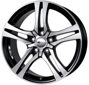 RC RC26 SGVP - Fényes fekete polírozott 7,5X18 5 X112 ET52 66,6