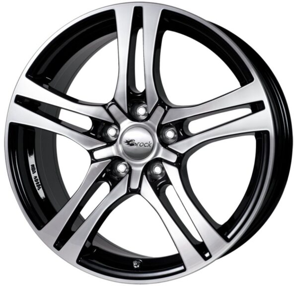 RC RC26 SGVP - Fényes fekete polírozott 7,5X18 5 X114,3 ET50,5 67,1