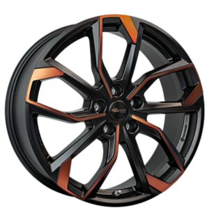 RC RC34 BOM - Fekete narancs matt 8,5X20 5 X112 ET38 57,1