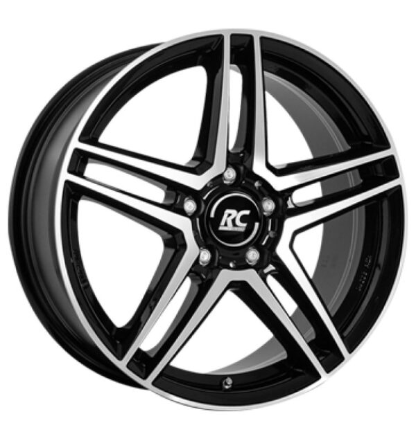 RC RCD17 SGVP - Fényes fekete polírozott 8,5X19 5 X112 ET54 66,6