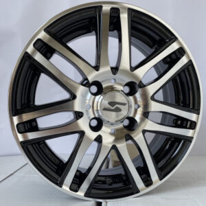 Silverline Tokio Fekete polír 5X14 4 X100 ET35 60,1