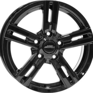 Inter Action KARGIN Fényes fekete 7,5X18 5 X160 ET50 65,1