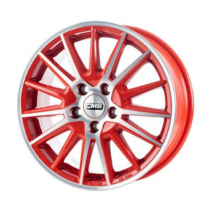 CMS C23 Diamond Red Gloss 6,5X16 4 X100 ET45 60,1