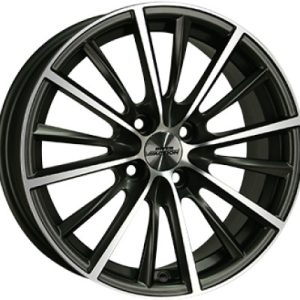 Inter Action VELOCITY Tompa antracit Polírozott 6,5X15 4 X114,3 ET42 73,1