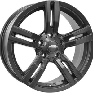 Inter Action KARGIN Tompa fekete 6,5X16 5 X160 ET50 72,6