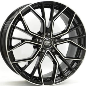 MILLE MIGLIA 1020 Fényes fekete Polírozott 8,5X19 5 X114,3 ET40 67,1