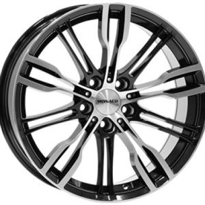 Monaco Wheels GP8 Fényes fekete Polírozott 8X19 5 X120 ET32 72,6