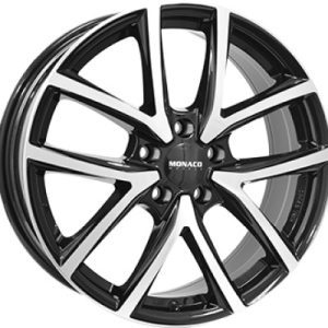 Monaco Wheels CL2 Fényes fekete Polírozott 7X17 5 X112 ET35 70,1