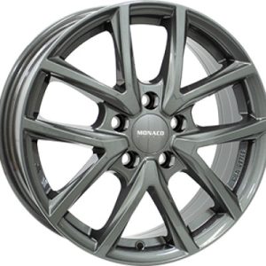 Monaco Wheels 2 CL2 Sötét antracit 7,5X18 5 X108 ET45 70,1