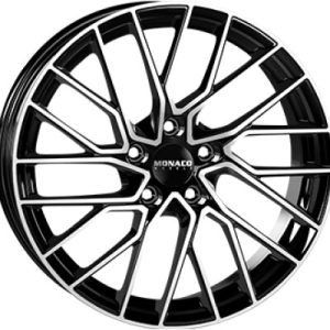 Monaco Wheels GP11 Fényes fekete Polírozott 8X19 5 X114,3 ET40 67,1
