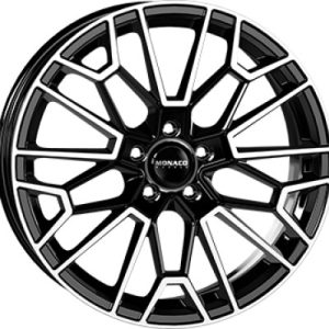 Monaco Wheels GP13 Fényes fekete Polírozott 8X19 5 X112 ET30 66,6