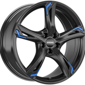 RONAL R62 BLUE Fényes fekete 8,5X20 5 X112 ET30 76