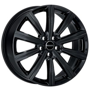MAK BIRMINGHAM GLOSS BLACK 9,5X22 5 X120 ET42 72,6