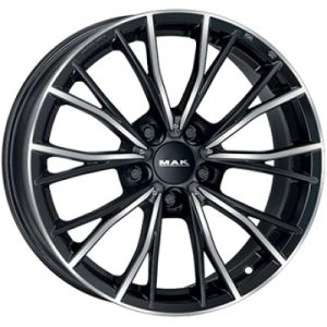 MAK MARK-D Fényes fekete Polírozott 9,5X19 5 X112 ET44 66,6