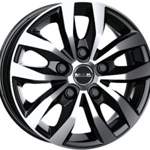 MAK LOAD 5 Fényes fekete Polírozott 6,5X15 5 X118 ET55 71,1